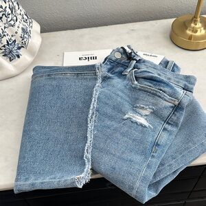 New Mica denim super high wide leg